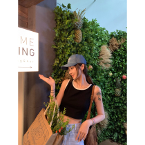 Ashigo vcruan color-edged bm wind small vest women 2021 New early autumn thin models outside top