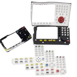 Total station plastic soft keyboard ເຫມາະສໍາລັບ TS06 TS09 TS15 M52 ES602G GTS1002 N2