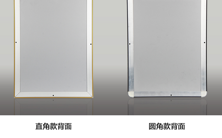 Khung nhôm áp phích mở thang máy quảng cáo khung giấy phép kinh doanh A3 khung ảnh A4 khung ảnh lớn tùy chỉnh tường - Kính kính trẻ em
