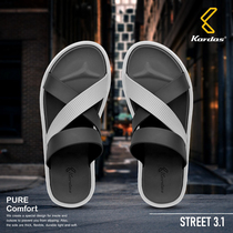 New 2021 Thailand Kardasy summer beach rubber sandals Net Red Tide men casual wear non-slip