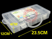 Four-Leaf Clover 14 lattice fixed parts box cartridge storage case luo si he yu ju he