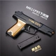 Tất cả súng đen nổ súng bb chơi Glock m4 âm thanh nhựa người lớn Siêu nhân trẻ em âm thanh súng đồ chơi đồ chơi thông minh cho bé