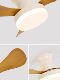 Retro Log-Style Bedroom Fan Light 2026 New Ceiling Light French Cream Dining Room Light Silent Fan Light