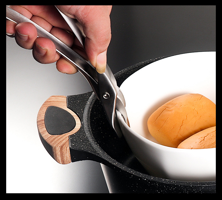 304 Stainless Steel Clamp Bowl for anti-scalding kitchen Steamed Vegetable Pinch Plate to take bowls Tipter Domestic anti-slip Bowl Disc Clip