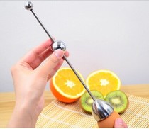 Stainless steel egg opening device metering ball creative egg shell tool cutter eggshell cutting egg free mail