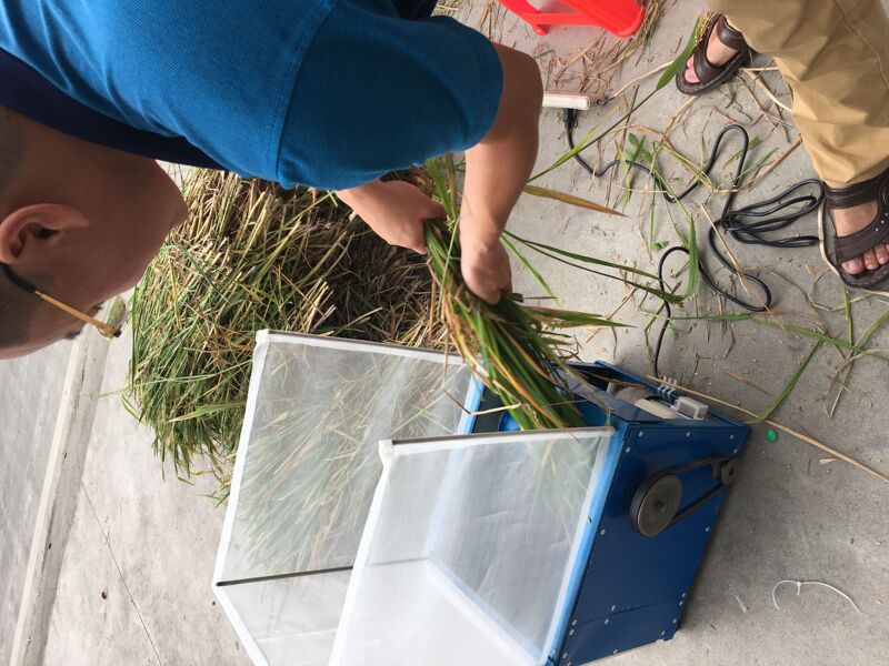 Small Thresher Machine for Agricultural Survey Team Measurement and Production Measurement, 10 Square Meters Market Ruler Frame Measuring Instrument, Production Measuring Tool