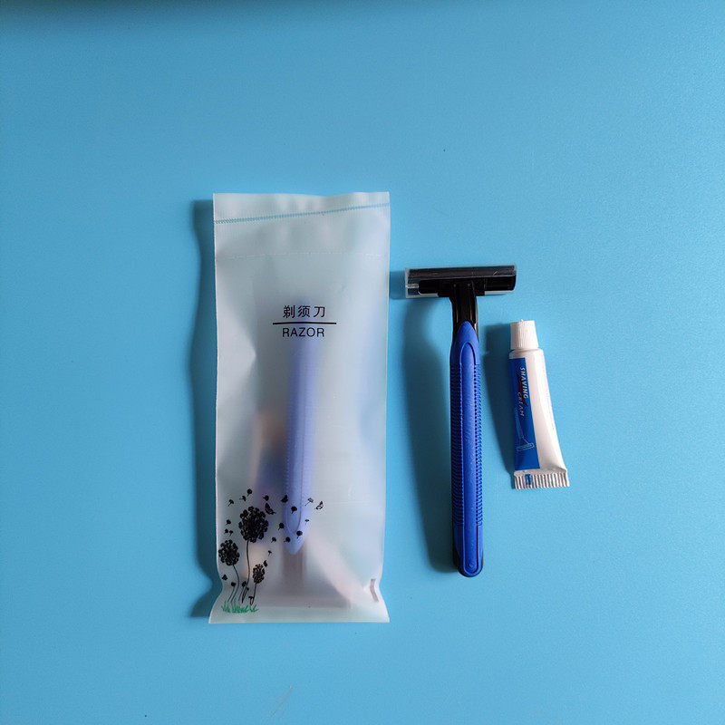 Hotel hotel supplies hotel bath disposable razor shaver shaving cream outdoor travel manual razor