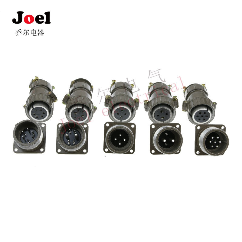 P28 aviation plug socket plug-in docking 2 core 4 core 6 core 7 core P28K3Q circular connector