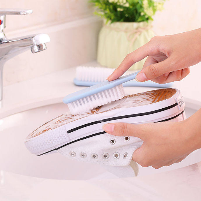 Shoe Wash Brushed Plastic Brushed Soft Woolen Shoes Wipe Multifunction Makeup Room Floor Brushed Clean Clothes Brush collar Laundry brush