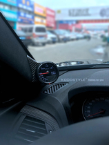 Suitable for BMW 123 series turbo meter special A- pillar racing instrument seat 3 series a column carbon fiber turbine table