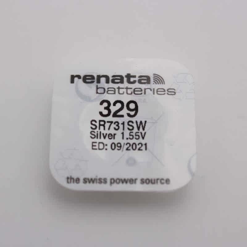 Swiss RENATA button for battery watches battery 329 SR730SW 731 single grain price