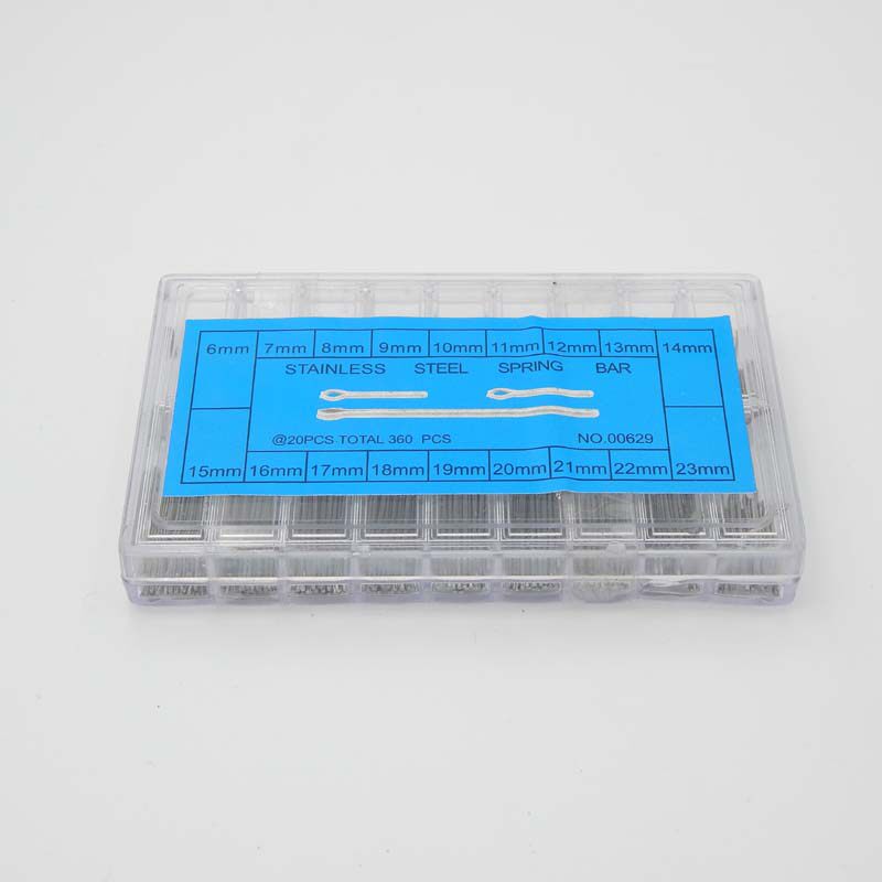 Watch Accessories Steel Watch With Fixed Shaft Table Shaft Hairpin Steel Watch With Connection Shaft Length 6-23mm Table Section Connecting Shaft