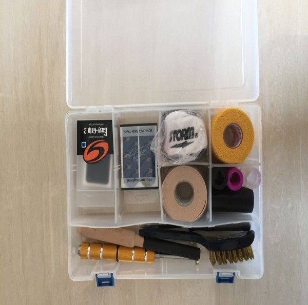 Sunshine Bowling Bowling supplies Transparent Tool box*30X20X6
