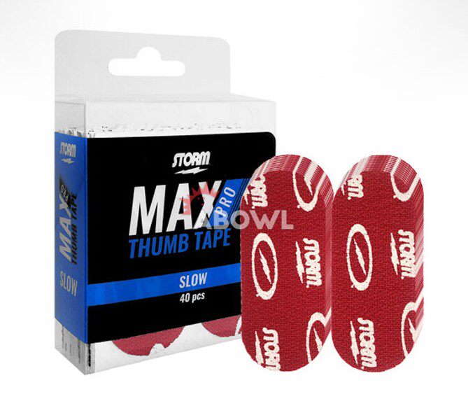 Sunshine import bowling staples Storm tape finger back sticker