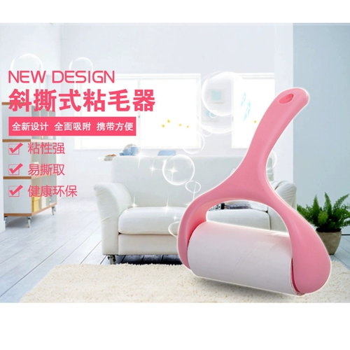 Hot selling straight handle hair stick remover washable pet hair stick roller stick hair stick roller brush