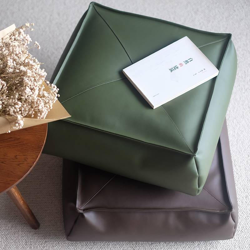 Japanese futon floor cushion lazy seat cushion tatami mat leather Nordic bay window thick seat cushion cushion