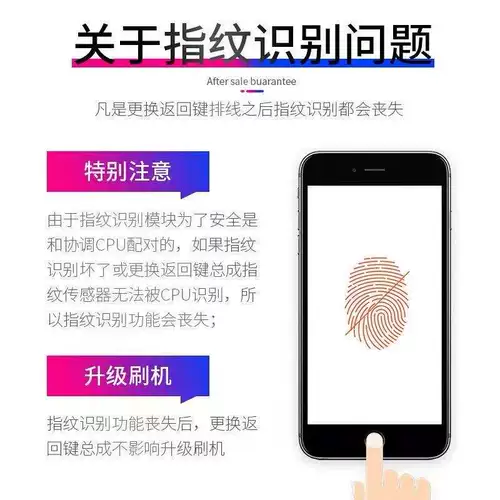 Подходит для Apple 6s отпечатка пальцев клавиши iPhone6 ​​возврат кнопка 6 -leplushome 6sphome Universal Back