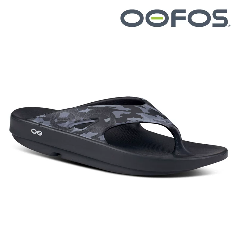 Флип-флопсы OOFOS, туристические тапочки, массаж