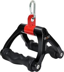 V-Shaped Grip Handle Rowing Handle Fitness Equipment with Seated Rowing Back Training