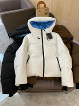 Foreign trade export single winter clothing new hooded womens coat loose casual large size short goose down jacket
