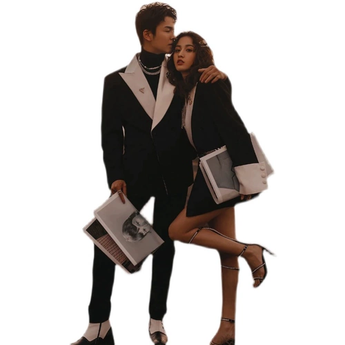 Реквизит для фотографии, комплект для влюбленных, элегантное свадебное платье, французский стиль