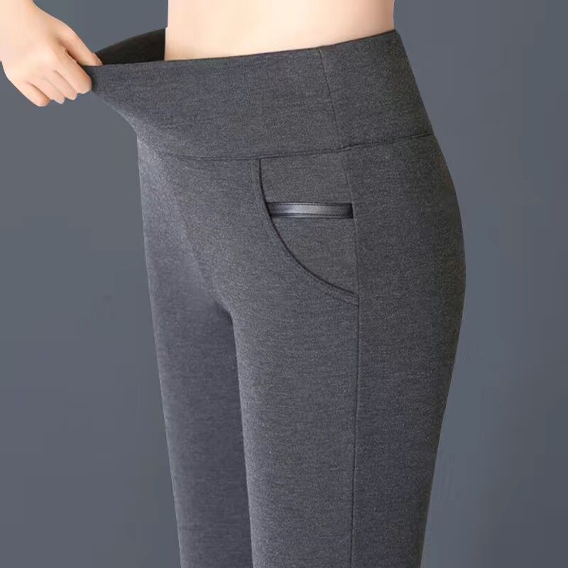 Women's Pants 2025 Autumn New Black Leggings for Women, High-Waisted Stretchy Pencil Pants, Plus Size Casual Pants for Women Women's Pants 2025 Autumn New Black Leggings for Women, High-Waisted Stretchy Pencil Pants, Plus Size Casual Pants for Women
