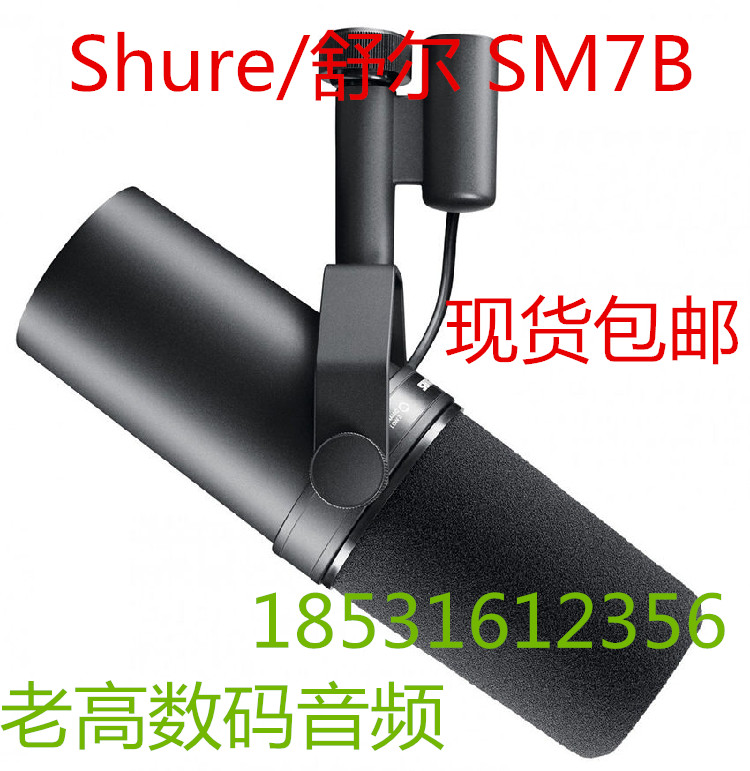 Shure SM7B Professional broadcast-grade dynamic microphone Studio microphone Radio broadcast microphone 7b