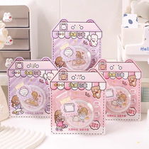 Four-sided roller stamp scene stamps 4 pcs