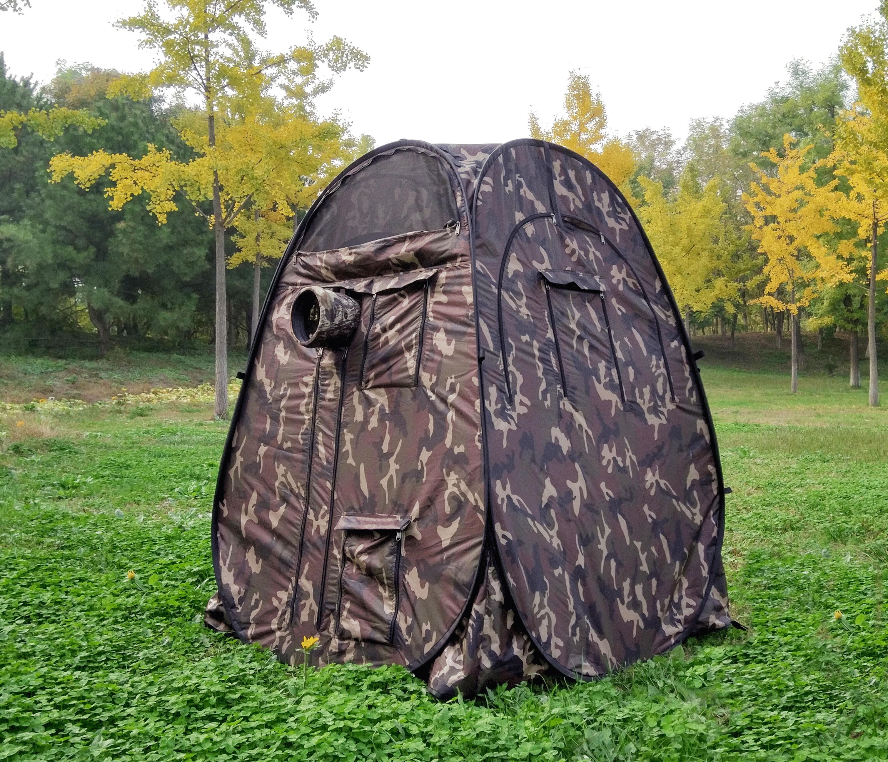 Bird net High-grade camouflage camouflage outdoor bird shooting tent Bird watching photography tent Folding single tent