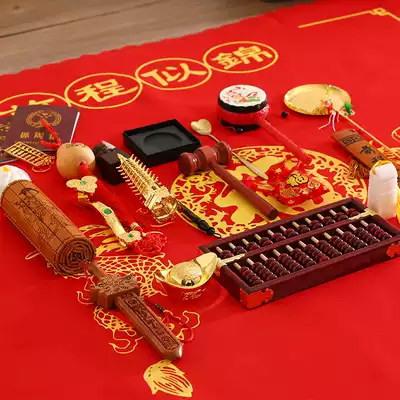 Male treasure one-year-old drawing supplies set Child female baby drawing props gift Birthday decoration Modern toys