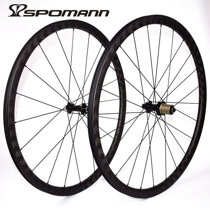 Taiwan 15K color carbon fiber road wheel group 700C wheel group 30MM high open port tire