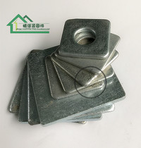 Curtain Wall square flat gasket thick square flat gasket galvanized square meson square type meson square gasket M8 10 12*30*50