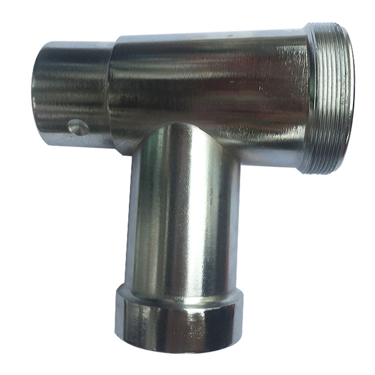 Global card TK-12 Type 1213 New wheat 12 Feed discharge cylinder T-tee electric twisted meat machine accessories-Taobao