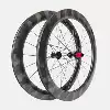 Carbon fiber spokes Taiwan Johnson hub butterfly pattern ultra-light wheels road bike 700c carbon fiber wheels