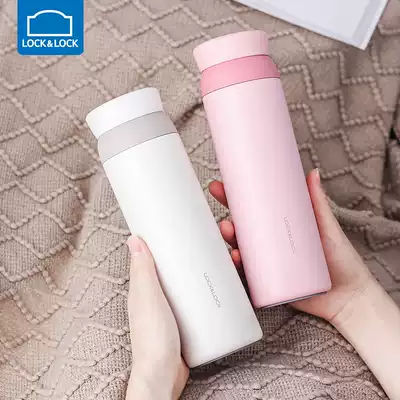 Le buckle flagship store thermos cup longing 316 stainless steel girls portable water Cup children's milk cup men