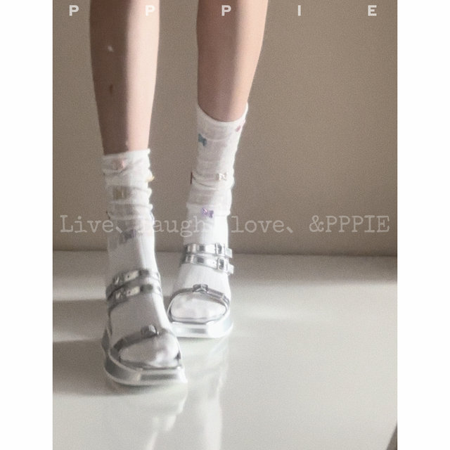 PPPIE Xingheluqi 7cm wedge sandals!!