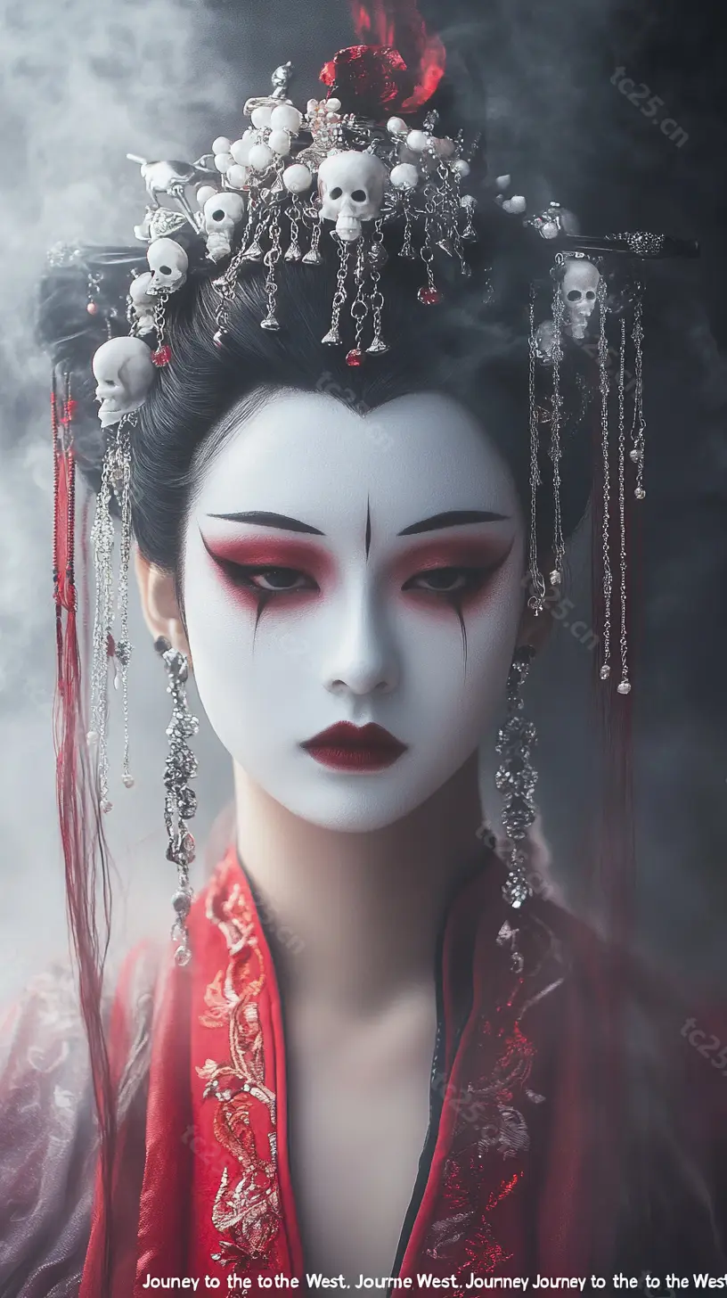 图片[8]-西游记白骨精灵感肖像midjounney提示词stable-diffusion-pormpt-天城私塾