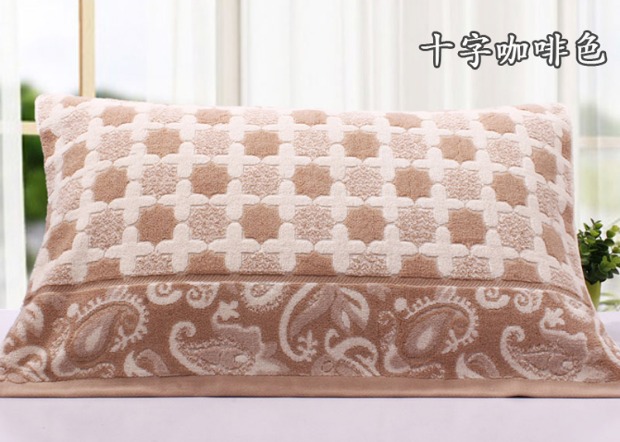 Chăn bông dày để tăng khăn gối người lớn gói một cặp vợ chồng cưới khăn gối