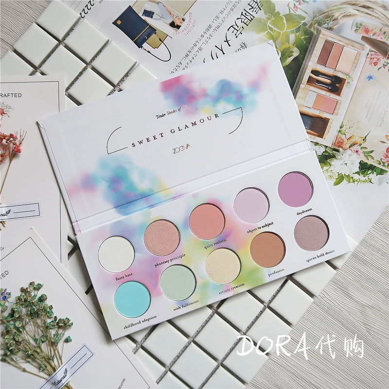 [spot] ZOEVA bóng mắt đĩa ca cao / keo dài / bí ngô mini mini gia vị của cuộc sống