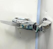 Freezer flat convex door safety double handle HS-621 door handle test chamber double lock freezer oven handle