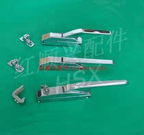 Side-mounted straight handle handle lock Screen printing equipment Door handle Side-mounted door handle Freezer cold storage door lock Oven handle