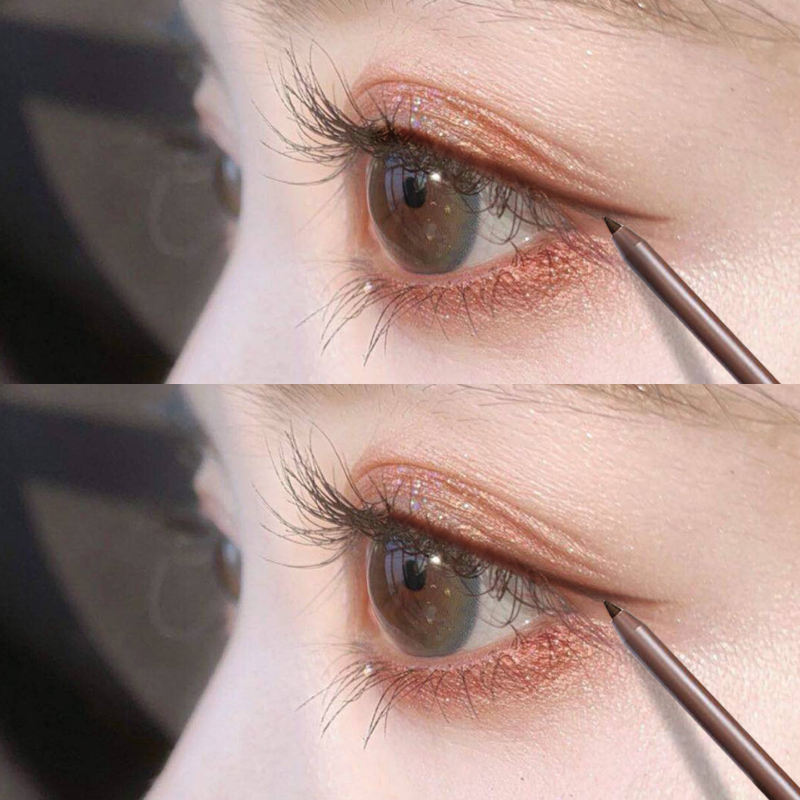 Li Jiaqi recommends extremely fine eye line glue pen waterproof without fainting persistent and without decoloring color makeup beginners pencil type head