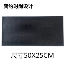 Custom filter drainage mat bar bench mat rectangular bar mat PVC water control heat insulation mat anti-slip anti-scalding coaster