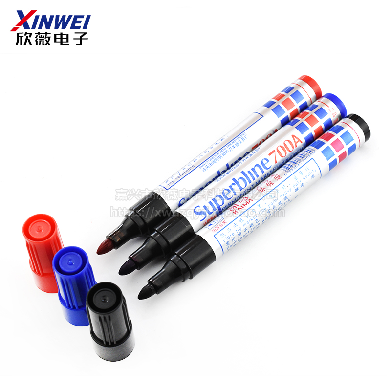 Mark Pen Coarse Head box Head pen Logistics pen Single-head oily pen Water oily pen ink Xin Wei Electronics