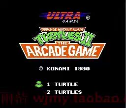Ninja Turtles 1234 thế hệ vô tận cuộc sống bất khả chiến bại hoàn thành tác phẩm FC trò chơi cassette máy đỏ và trắng tiểu sử ninja rùa ninja - Kiểm soát trò chơi tay cầm ipega