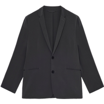 ICICLE mens 2024 spring and summer new silk stretch heavy crepe slim fit suit jacket