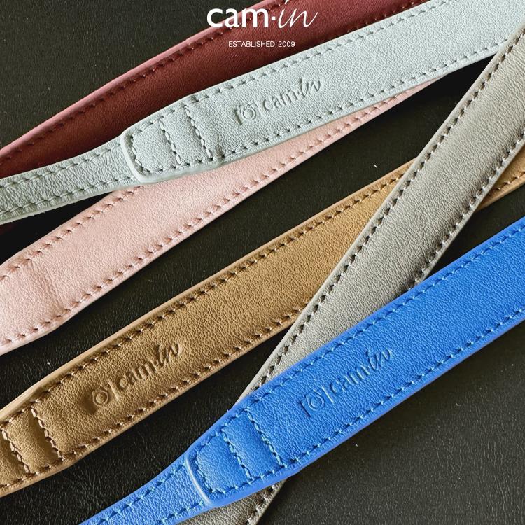 cam-in イタリア製本革ハンドメイドカメラストラップ ユニバーサル牛革調節可能カメラショルダーストラップ クロスボディストラップ ネックストラップ