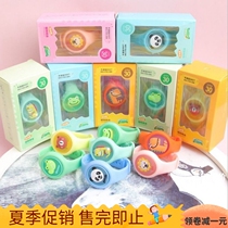 Creative Pushy Toy Prizes Gift Activity Small Practical Children Shine Watch Sweep Code Mosquito Repellent Microquotient Kindergarten