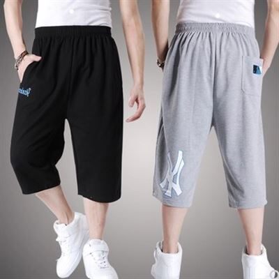 Shorts Men's Clothing Shorts Obesity Summer Thin and Fat Increase Number 7 Pants Fattening Guy Casual Horse Pants Big Size 50% Pants