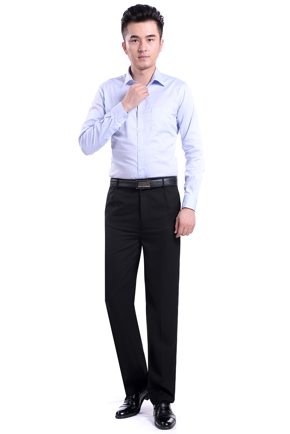 Pantalon droit en polyester pour printemps - Ref 1467602 Image 9